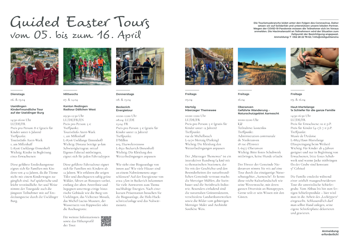 Guided Easter Tours DE