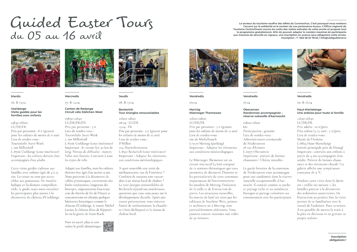Guided Easter Tours FR