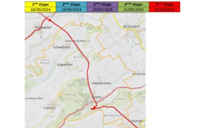 TOUR DE LUXEMBOURG | 22. Septembre 2024 entre 14h00 et 14h30