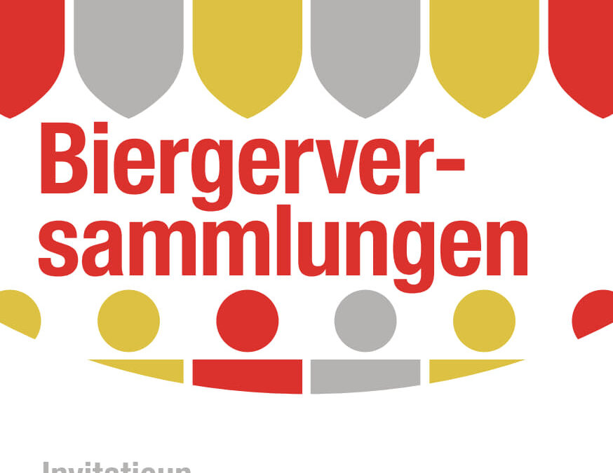 Invitatioun un d&rsquo;Sëller Bierger | Biergerversammlungen│Réunions d&rsquo;information → 5., 6. & 7. Oktober 2026